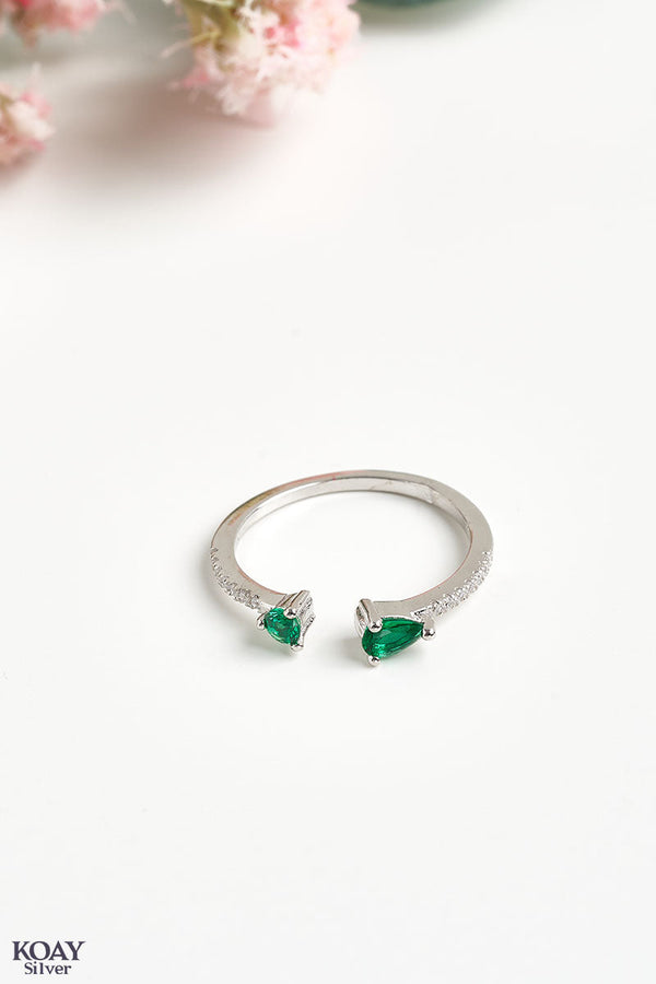 Zircon Ring (039-Green)