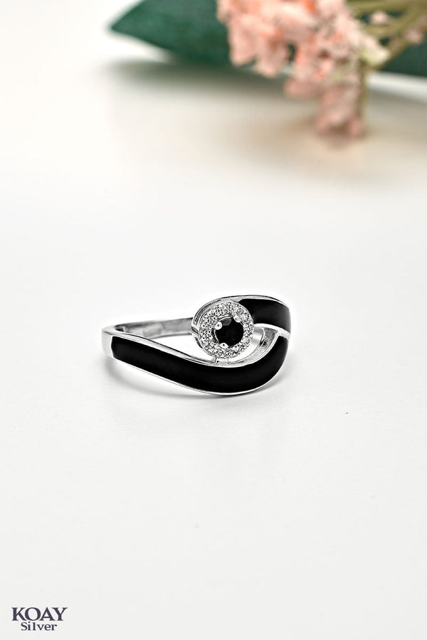 Zircon Ring (060-Black)