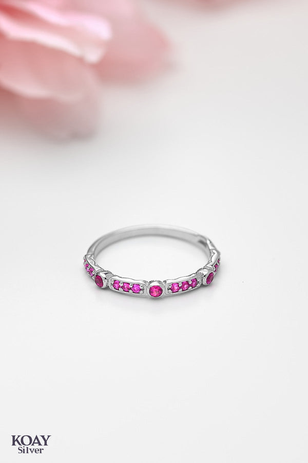 Zircon (042-Pink) Ring